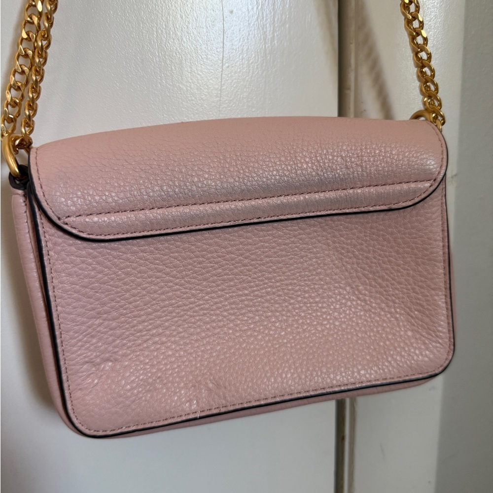 Tory Burch Blush Crossbody Bag with Gold Chain - Picture 3 of 5